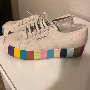 Superga platform sneakers